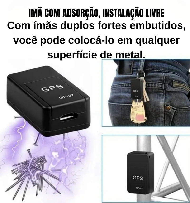 RASTREADOR GPS MAGNÉTICO